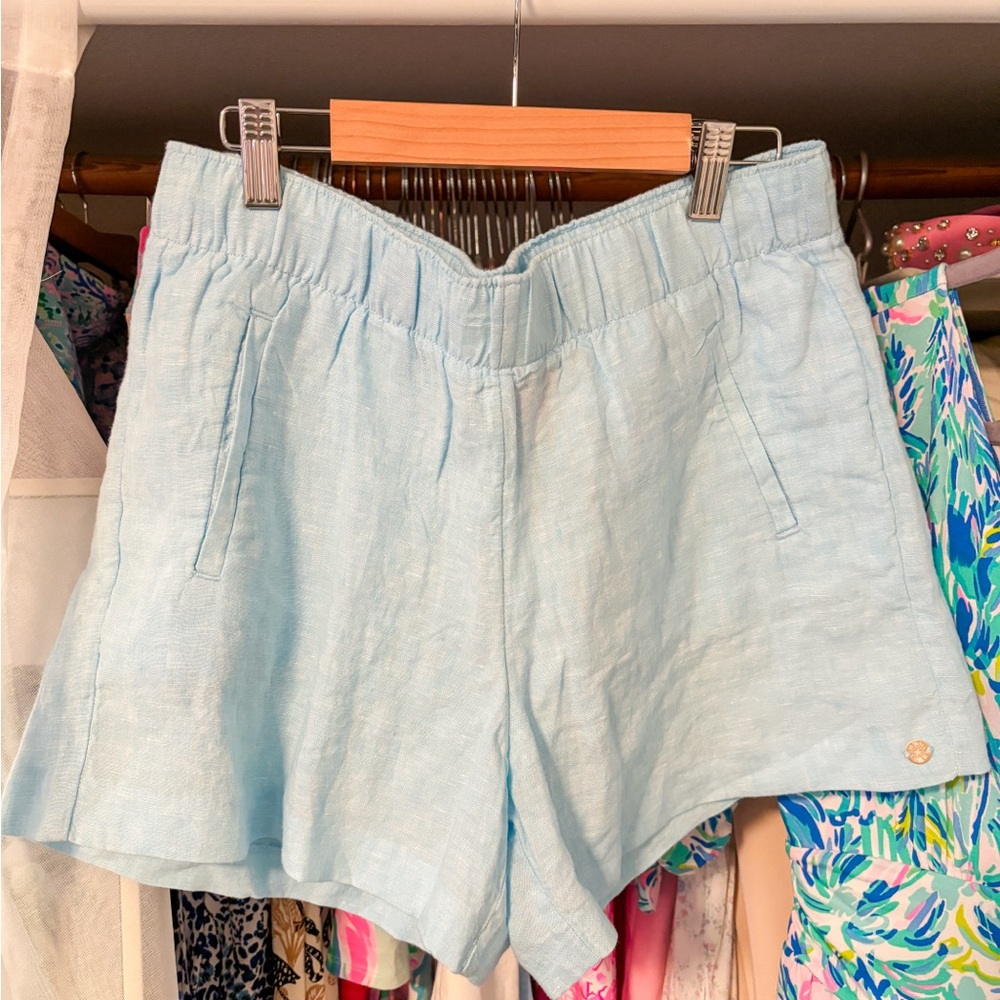 Lilly Pulitzer Lilo linen shorts